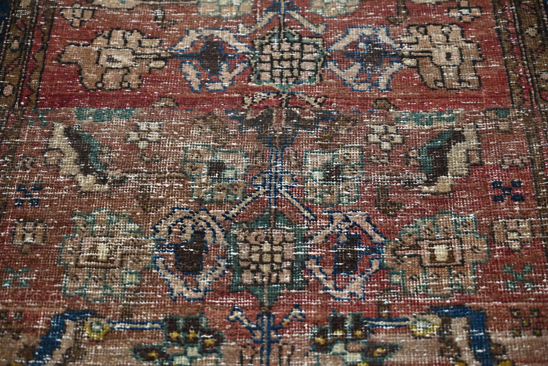 red Runner rug 3' 2" x 11' 3"