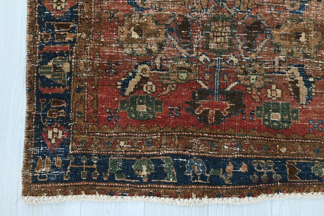 red Runner rug 3' 2" x 11' 3"