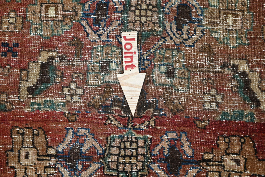 red Runner rug 3' 2" x 11' 3"
