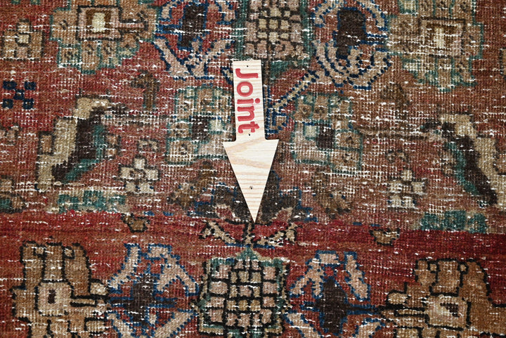 red Runner rug 3' 2" x 11' 3"