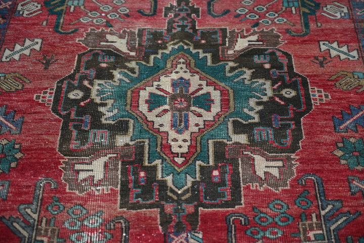 red Runner rug 3' 2" x 10' 2"