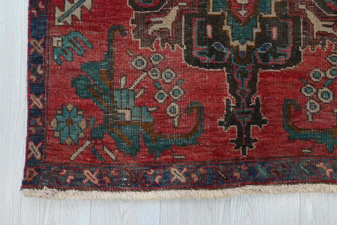 red Runner rug 3' 2" x 10' 2"
