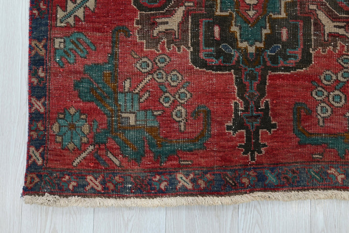 red Runner rug 3' 2" x 10' 2"