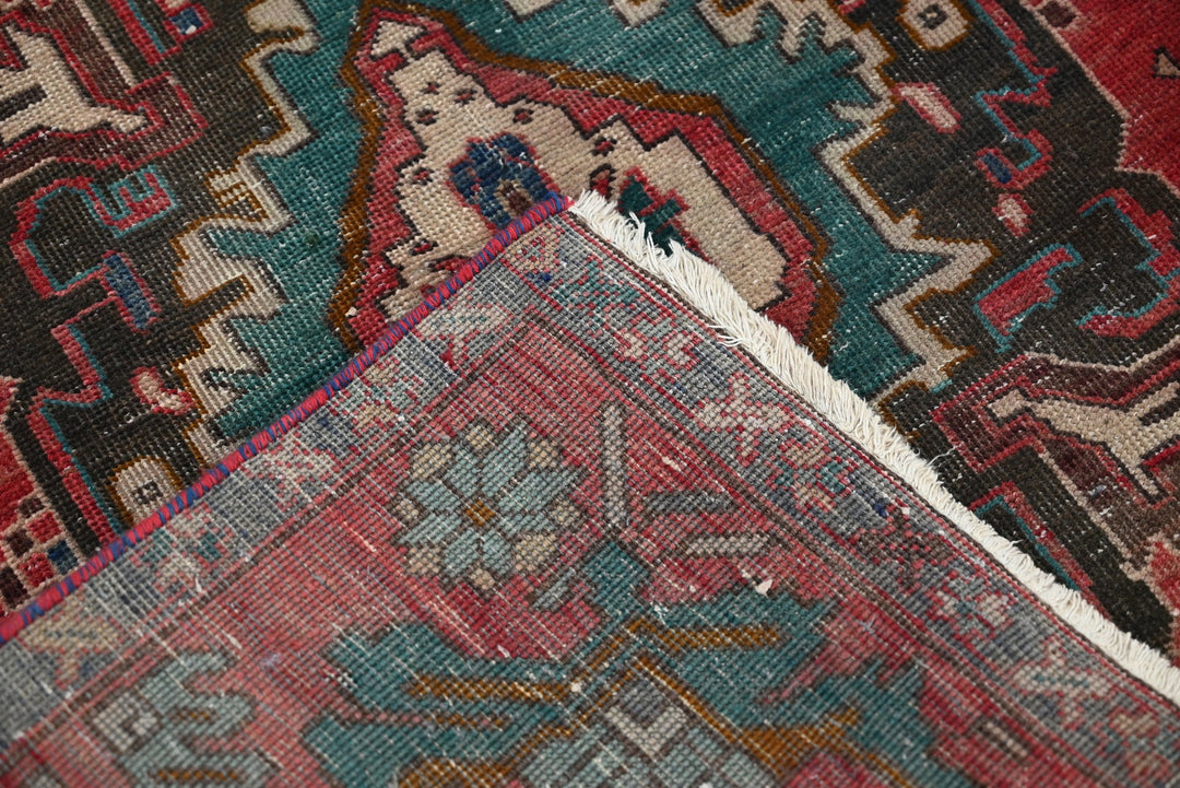 red Runner rug 3' 2" x 10' 2"