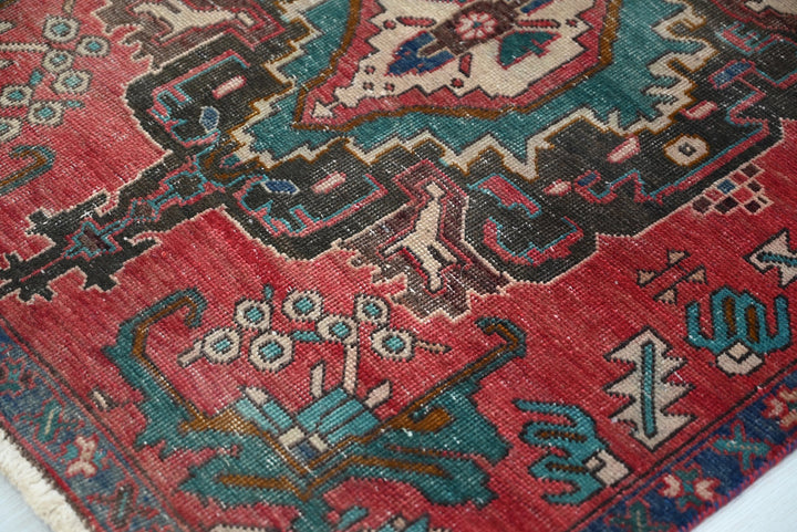 red Runner rug 3' 2" x 10' 2"