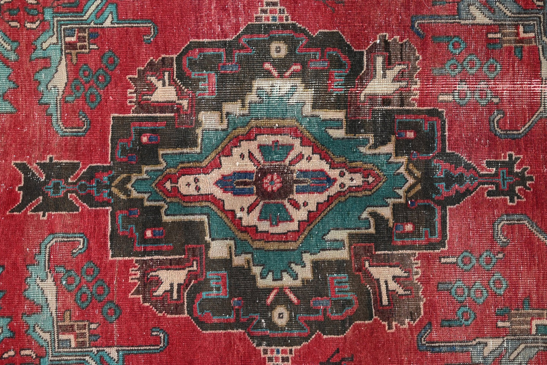 red Runner rug 3' 2" x 10' 2"
