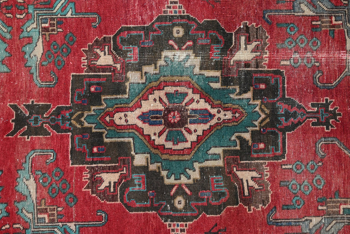 red Runner rug 3' 2" x 10' 2"