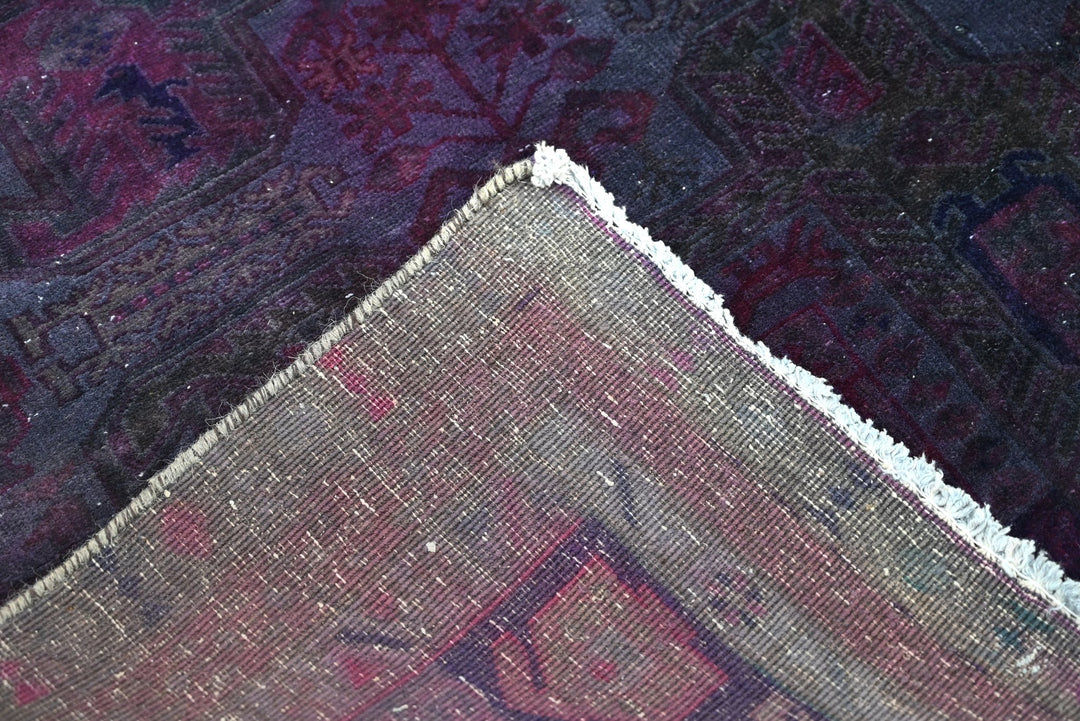 purple Medium rug 3' 6" x 7' 3"