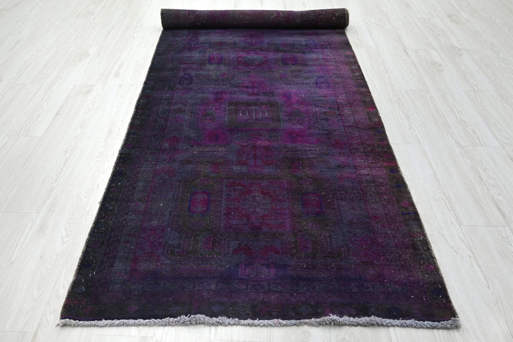 purple Medium rug 3' 6" x 7' 3"