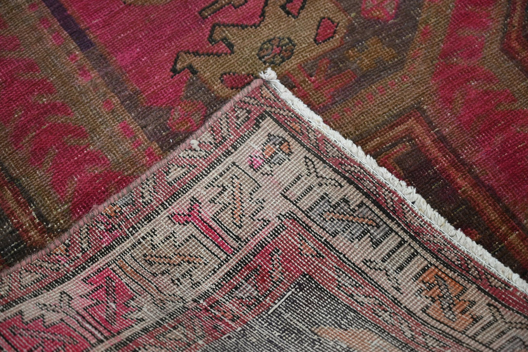 brown Runner rug 3' 7" x 10' 1"