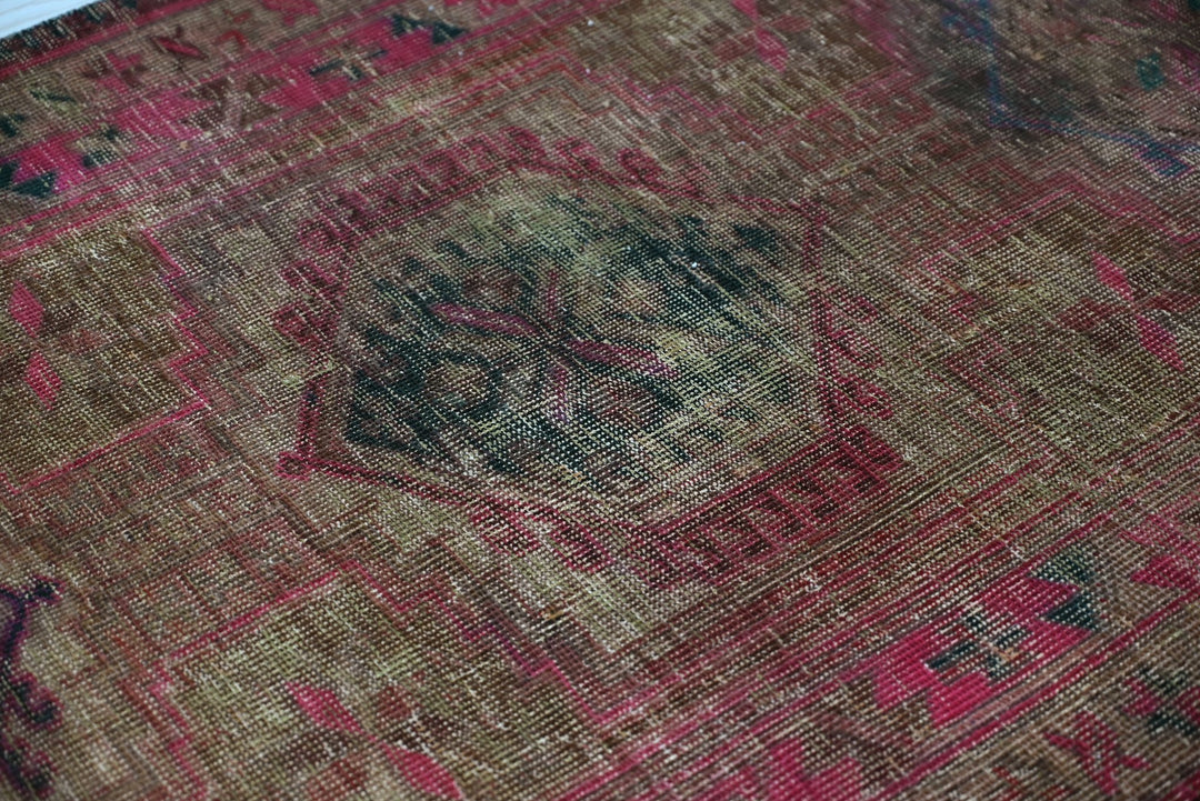 brown Runner rug 3' 3" x 10' 6"