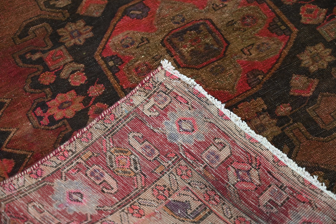 red Runner rug 4' 1" x 9' 10"