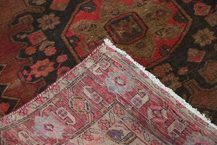red Runner rug 4' 1" x 9' 10"
