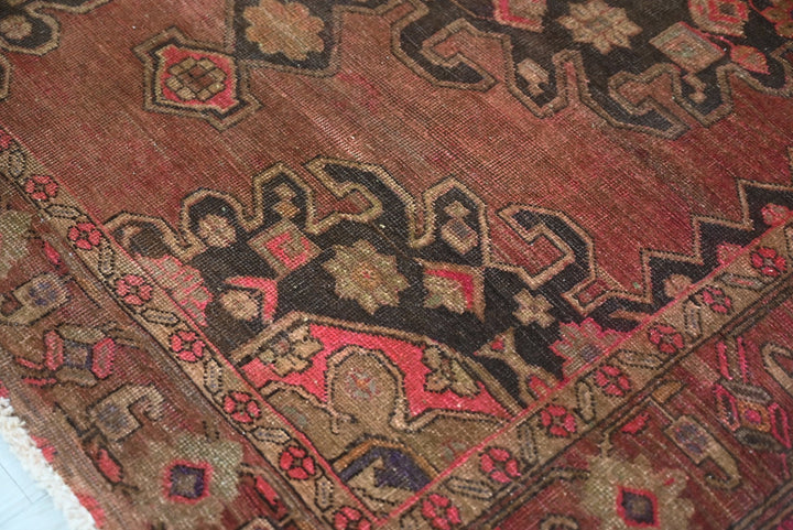 red Runner rug 4' 1" x 9' 10"