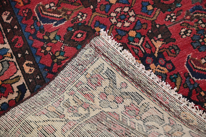 red Medium rug 3' 3" x 7' 4"