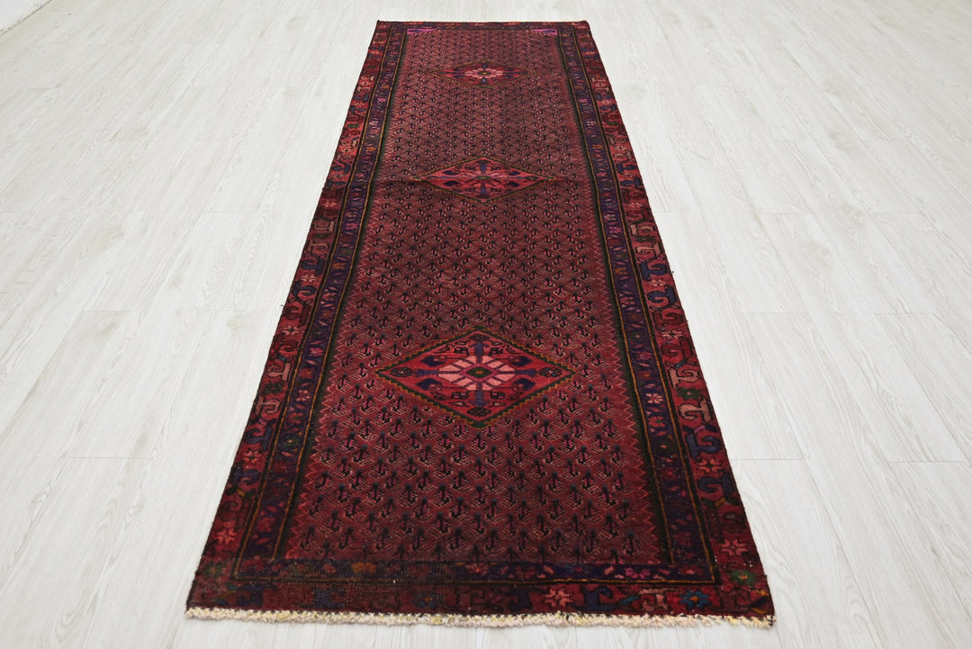 red Runner rug 3' 0" x 9' 4"