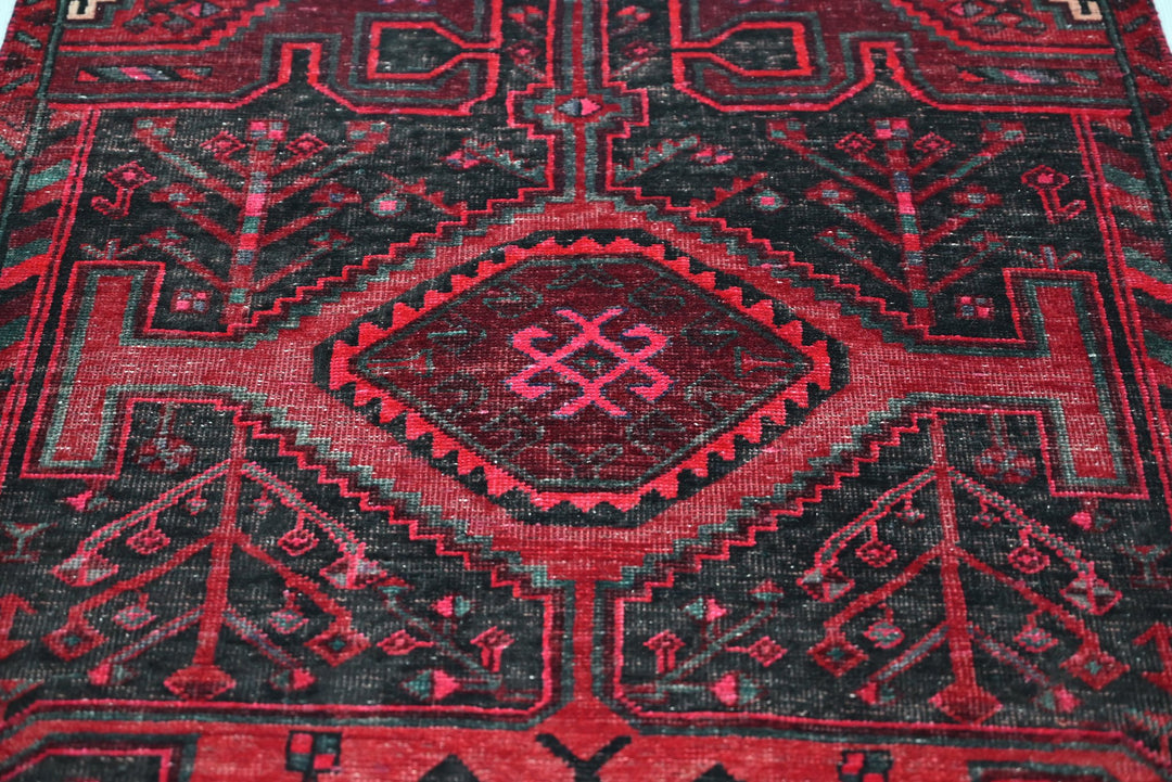 red Runner rug 3' 1" x 9' 2"