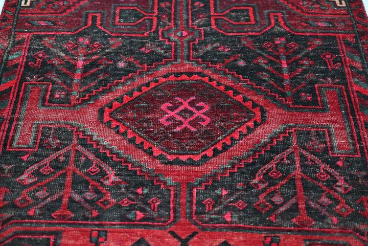 red Runner rug 3' 1" x 9' 2"