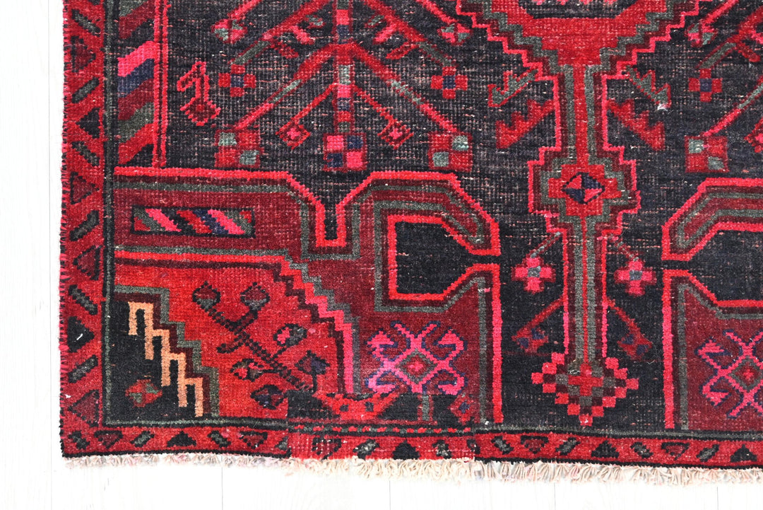 red Runner rug 3' 1" x 9' 2"
