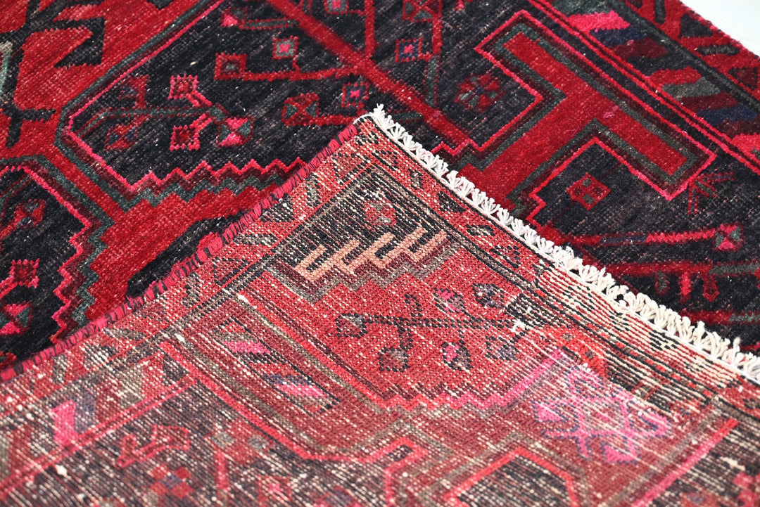 red Runner rug 3' 1" x 9' 2"