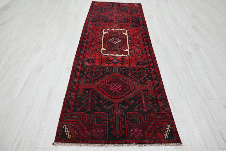 red Runner rug 3' 1" x 9' 2"