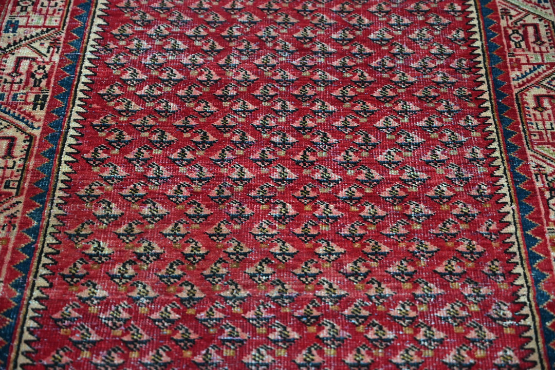 red Runner rug 3' 3" x 10' 8"