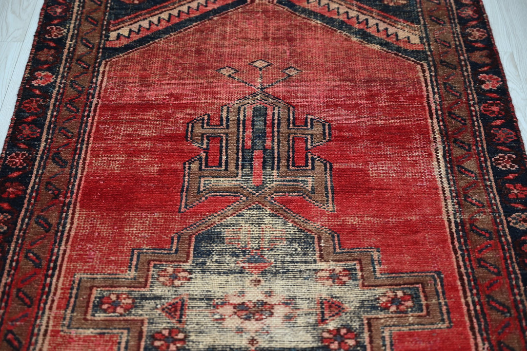red Runner rug 2' 10" x 8' 10"