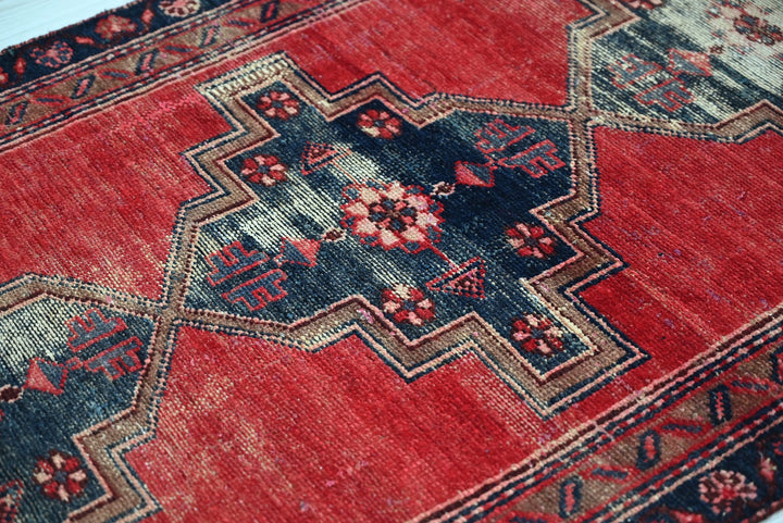 red Runner rug 2' 10" x 8' 10"