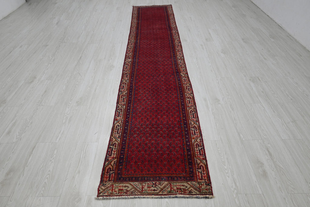 red Runner rug 2' 4" x 13' 0"