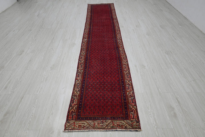 red Runner rug 2' 4" x 13' 0"