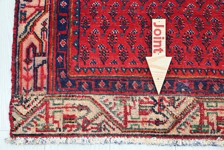 red Runner rug 2' 4" x 13' 0"