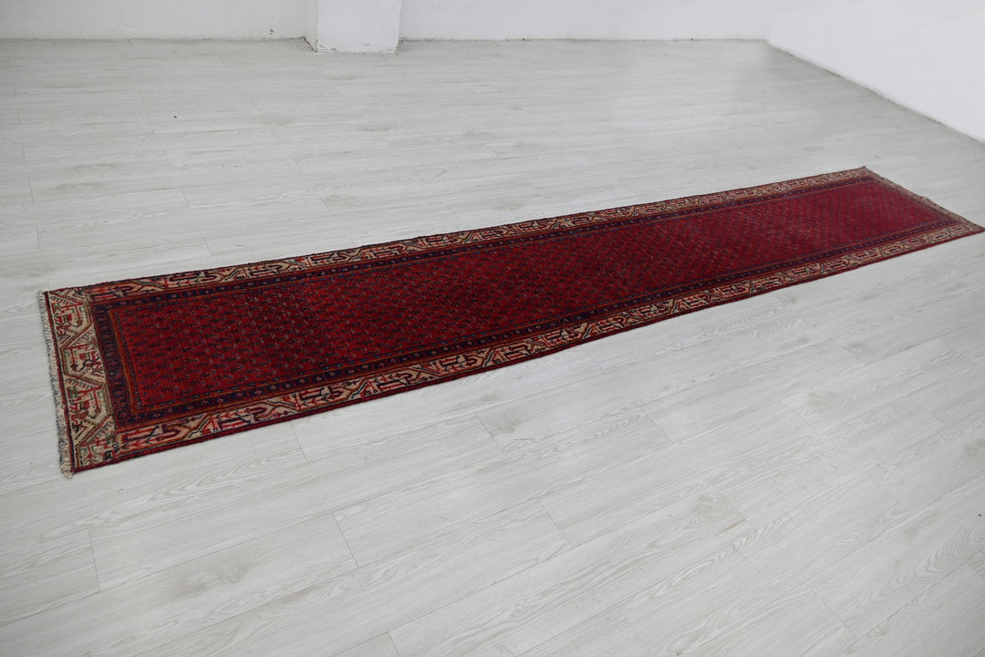 red Runner rug 2' 4" x 13' 0"
