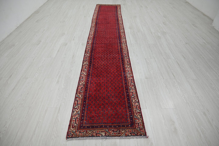 red Runner rug 2' 4" x 13' 0"