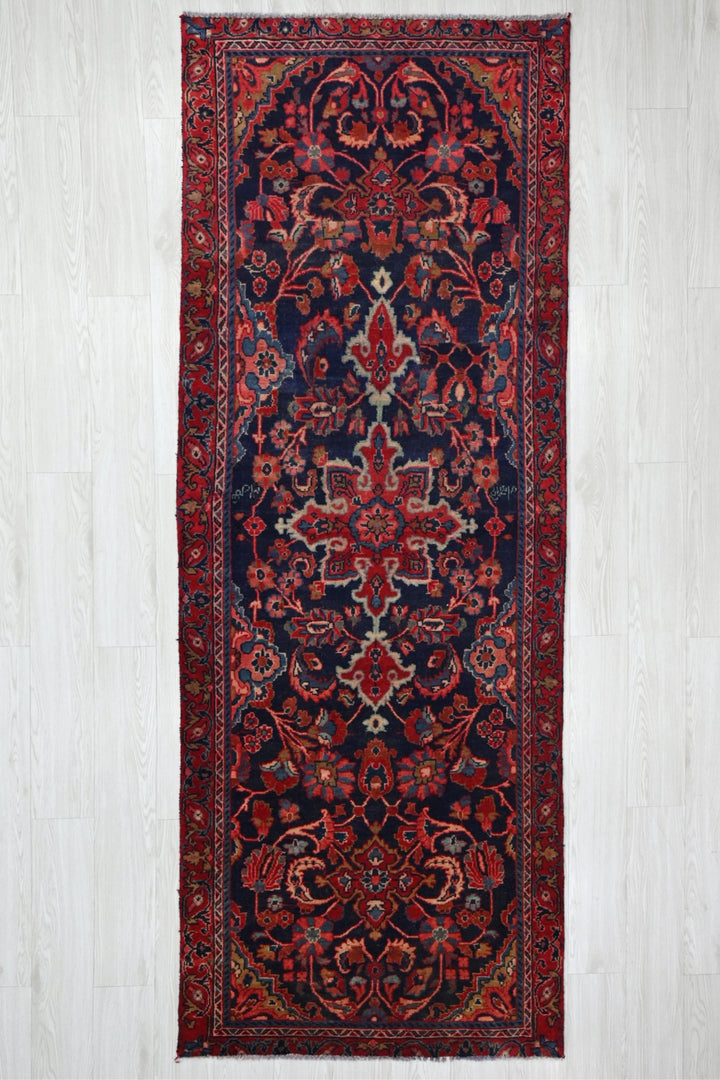 blue Runner rug 3' 3" x 8' 11"