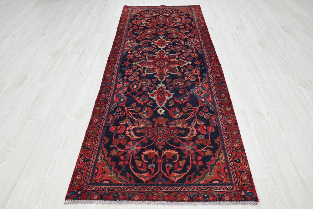 blue Runner rug 3' 3" x 8' 11"
