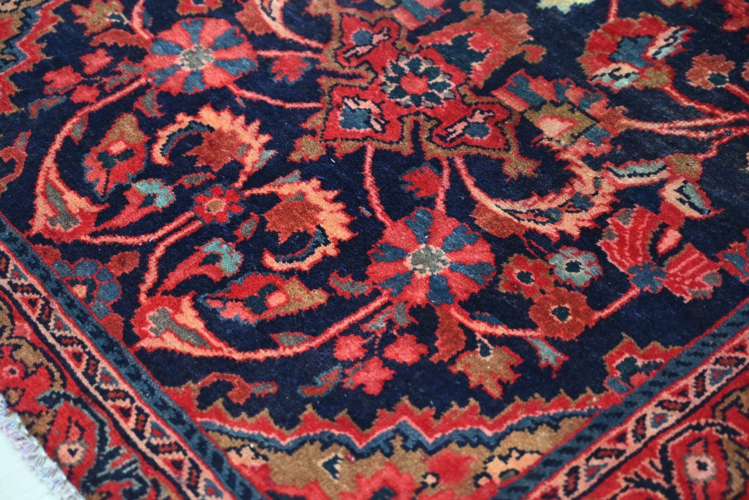 blue Runner rug 3' 3" x 8' 11"