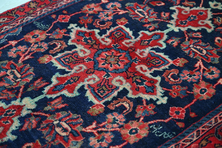 blue Runner rug 3' 3" x 8' 11"