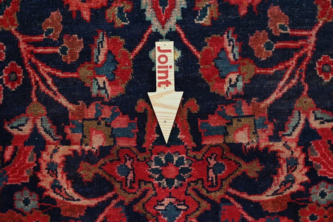 blue Runner rug 3' 3" x 8' 11"