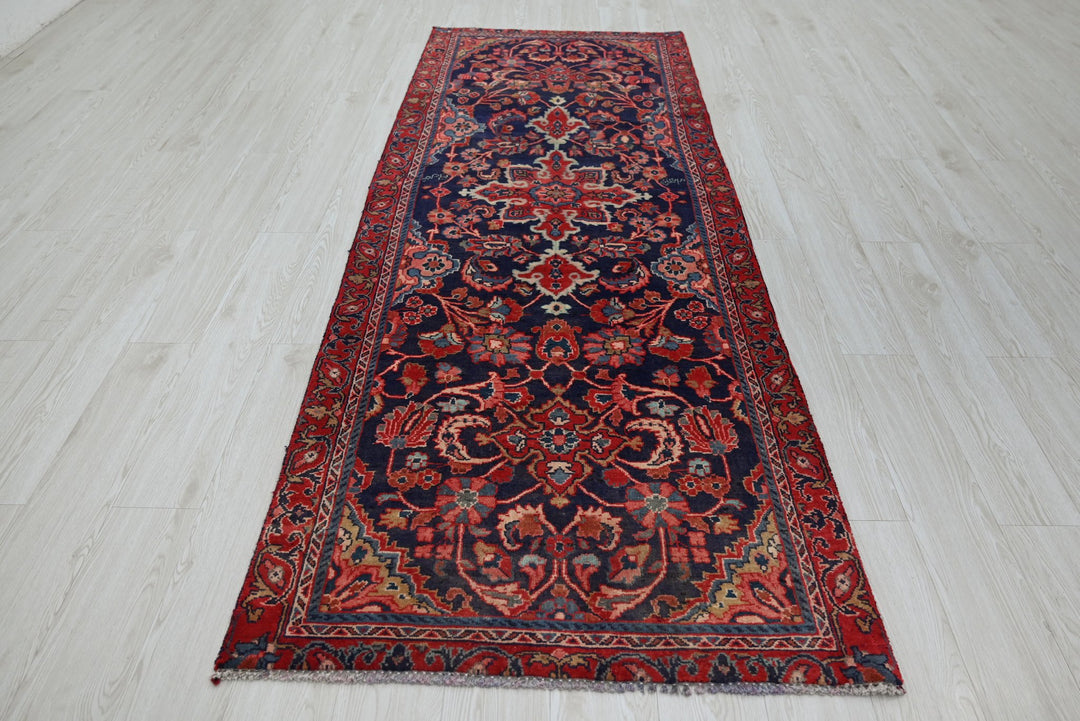 blue Runner rug 3' 3" x 8' 11"
