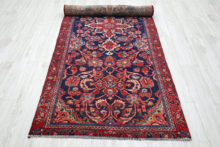 blue Runner rug 3' 3" x 8' 11"