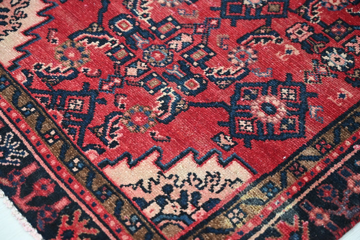 red Runner rug 2' 10" x 9' 9"