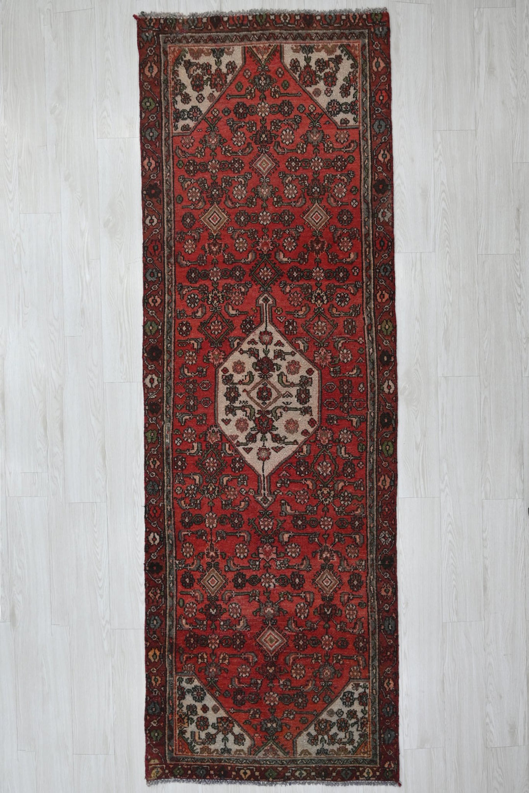 red Runner rug 3' 2" x 9' 0"