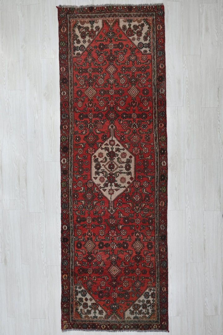 red Runner rug 3' 2" x 9' 0"