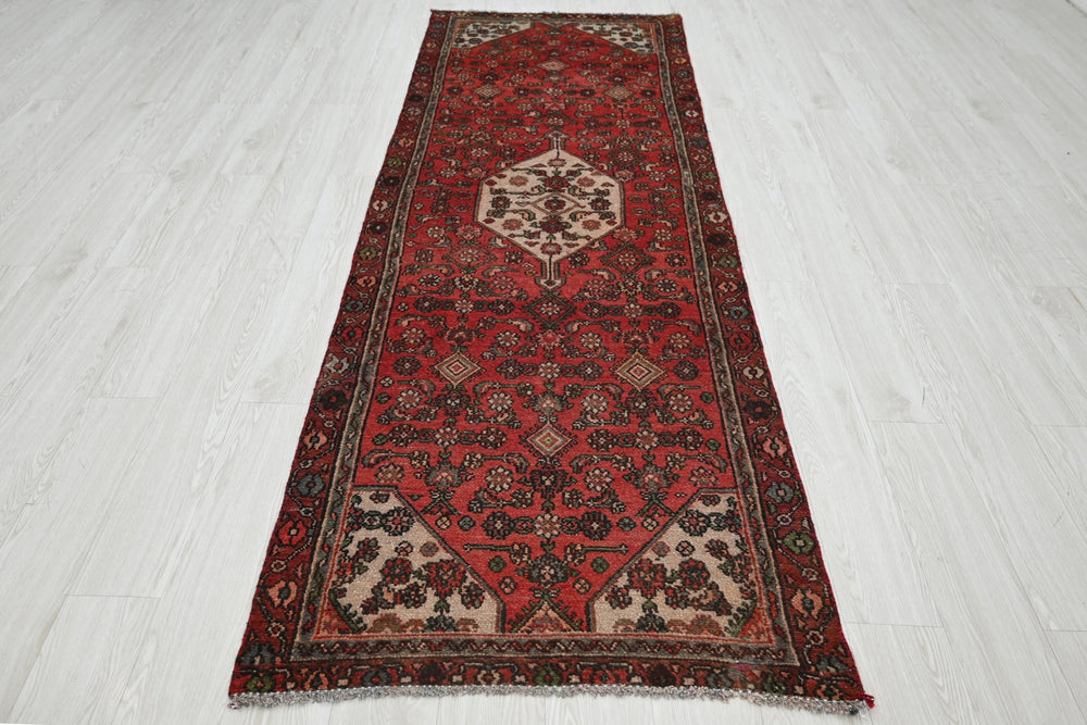 red Runner rug 3' 2" x 9' 0"