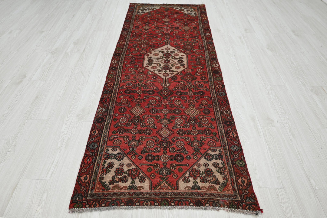 red Runner rug 3' 2" x 9' 0"