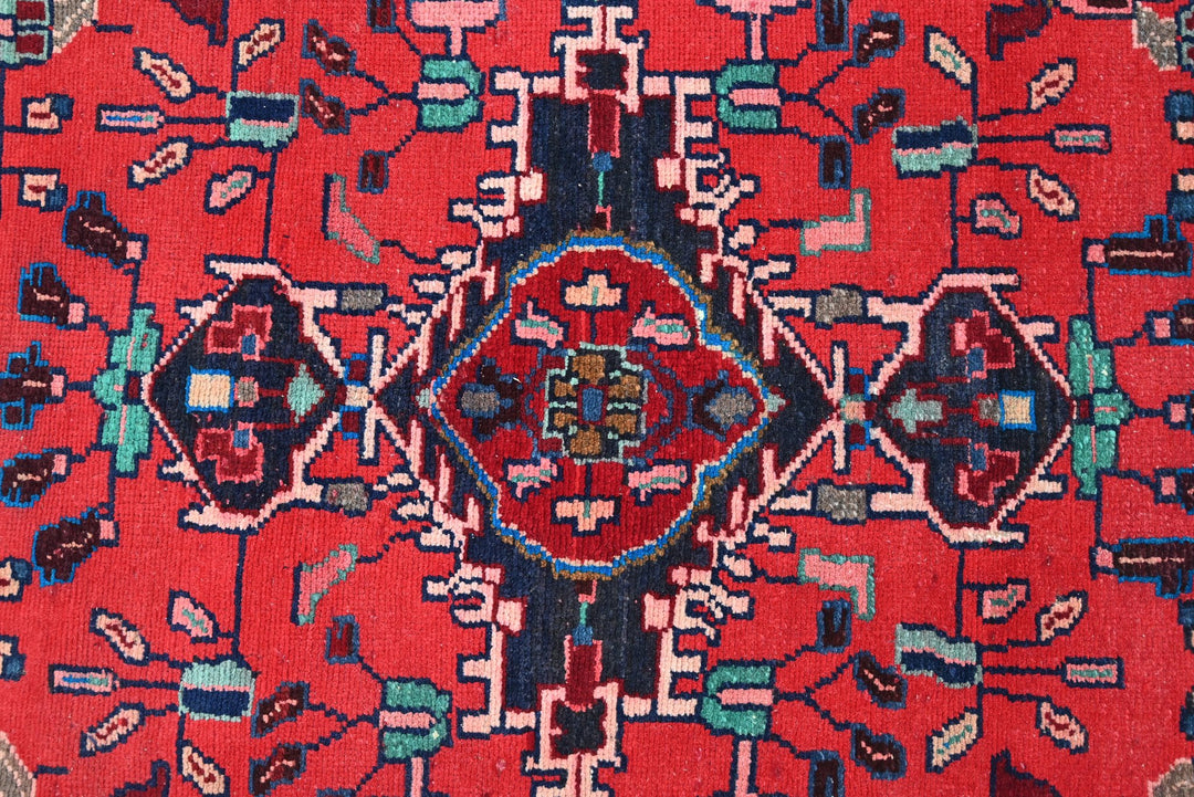 red Runner rug 3' 4" x 8' 11"