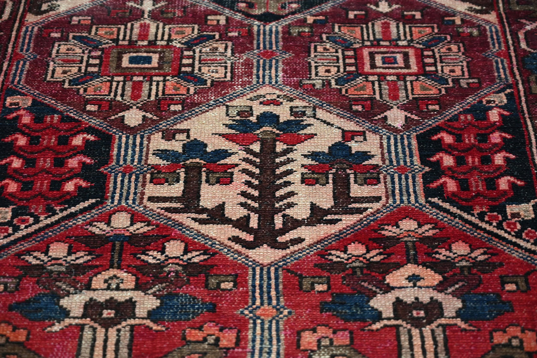red Runner rug 3' 2" x 9' 5"