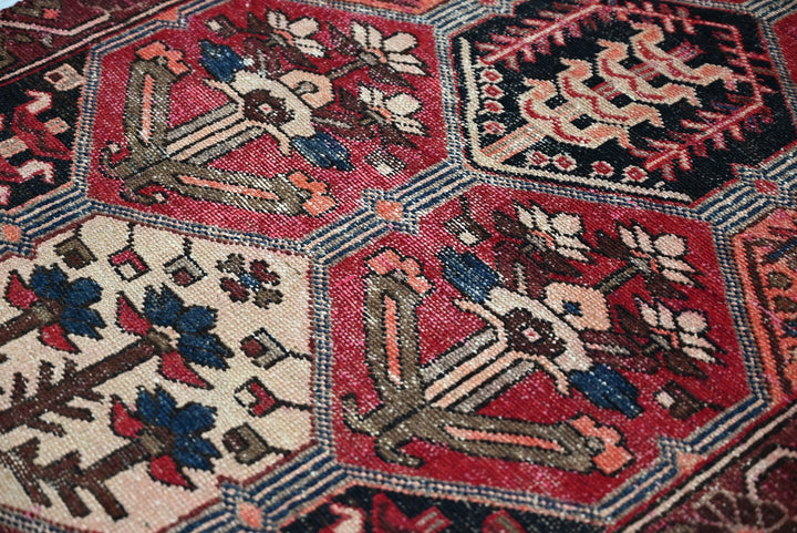 red Runner rug 3' 2" x 9' 5"
