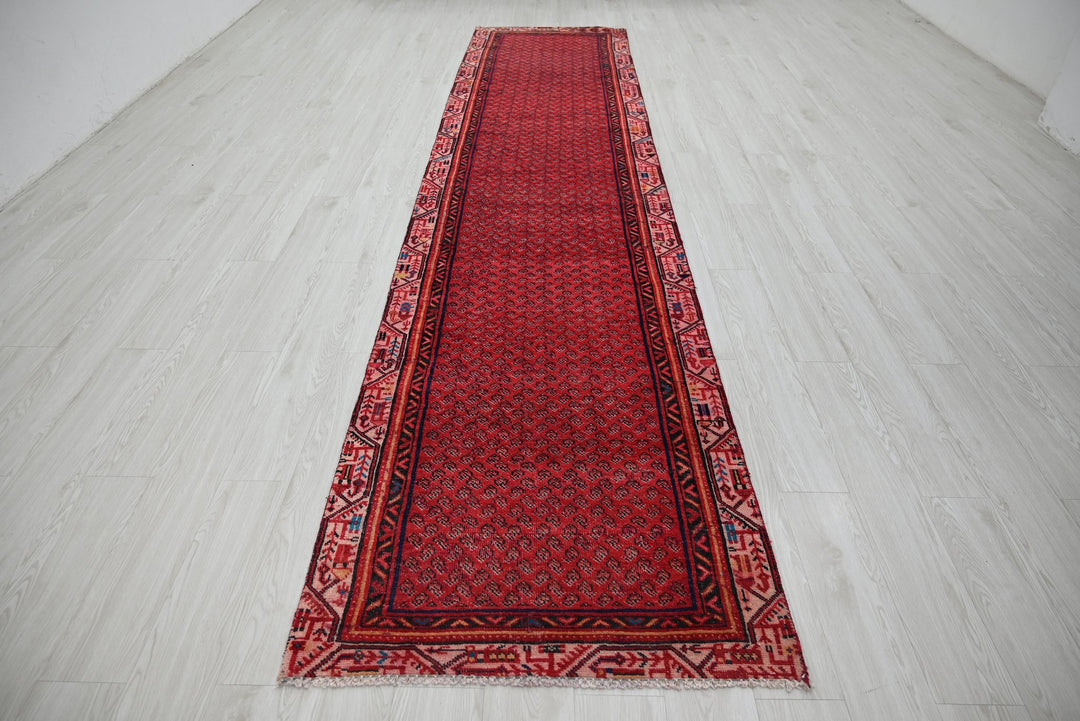 red Runner rug 3' 0" x 13' 6"