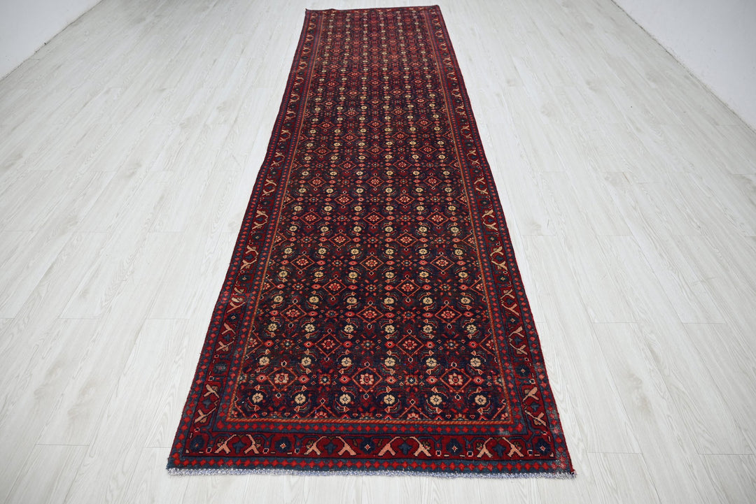 blue Runner rug 3' 7" x 12' 6"